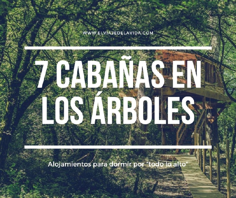 cabañas en los arboles