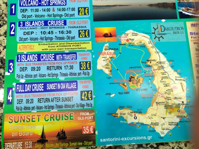 excursiones para hacer con niños en Santorini