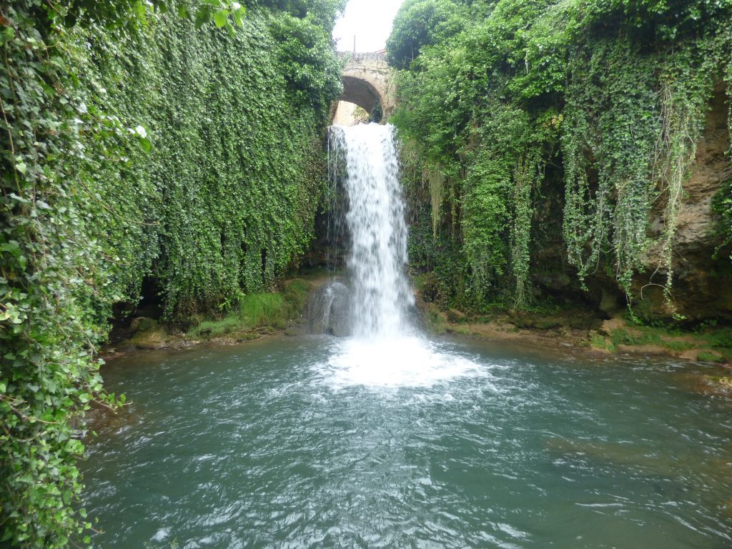 CASCADAS en burgos con niños